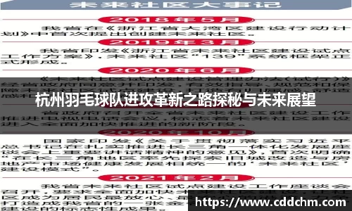 杭州羽毛球队进攻革新之路探秘与未来展望